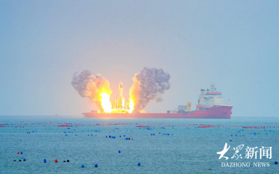 全球最大固体火箭海阳再问天！山东的“航天一盘棋”下得有多大？