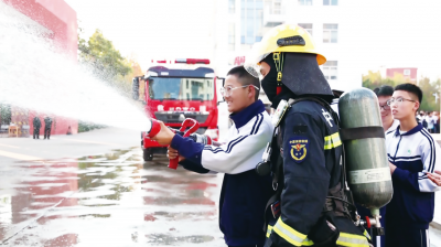 齐河县消防救援大队：开展消防演练 筑牢安全“防火墙”