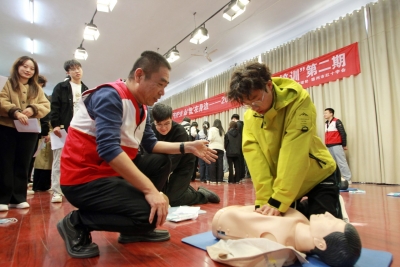 德州学院举办应急救护培训