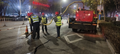 德州市政：抢抓晴好窗口期  “精准缝合”道路裂缝