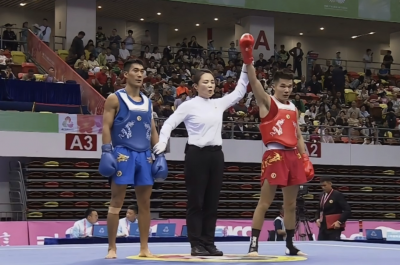 德州小伙张井民夺得全运会散打银牌