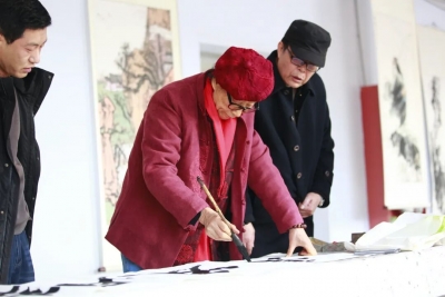 “黄河口湿地画派东营德州中国画联展”暨艺术交流笔会在德州举办