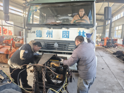 德州园林：提前部署，做好清雪除冰准备工作