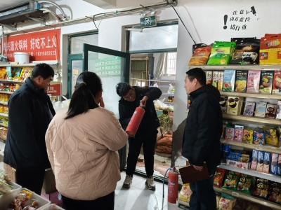 义渡口镇：排查火灾隐患 守护群众安全过冬