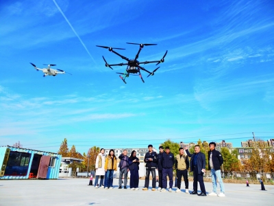 乐陵俩生意伙伴联合创办无人机培训学校，闯闯低空经济新赛道