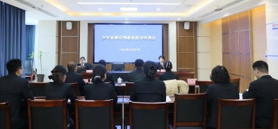宁津县人民法院开展少年家事审判培训活动