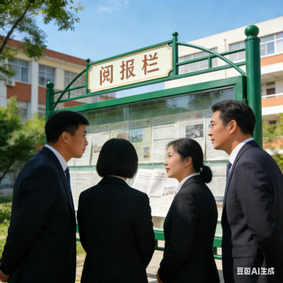 散文｜杨福国：想起学校的阅报栏