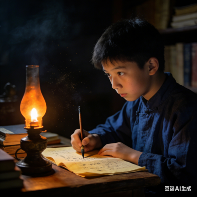 散文 | 李凤林：煤油灯下抄书的少年