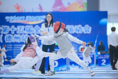 全国击剑冠军赛分站赛首次落户德州