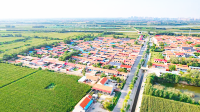 庆云县尚堂镇北侯村种植特色林果，建设美丽村庄，发展农旅产业——果园变公园 村庄变景区