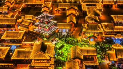 乐陵影视城沉浸式“国风好戏”引客来