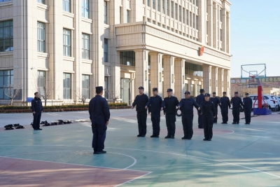 德州经开区法院司法警察大队开展综合演练活动