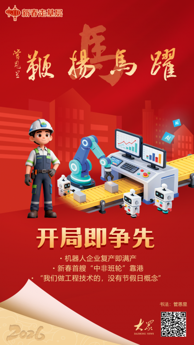 新春走基层丨跃马扬鞭 开局即争先