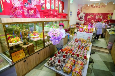 德报读图 | 蒸花馍品年味儿