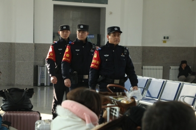 济南铁路公安处禹城站派出所：全警在岗 护航春运返程平安