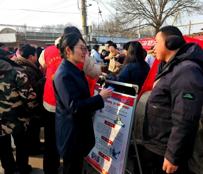 夏津县人民检察院：新春大集送法治 守护群众平安年 