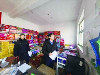 柴胡店镇 | 多部门联动 筑牢烟花爆竹安全防线