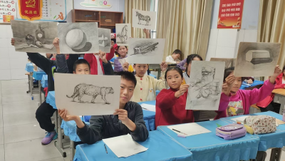 德州天衢新区沙王小学举办社团成果展示活动 