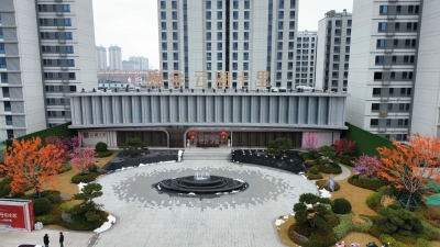 财金云湖十里：外立面实景成型 焕新城市封面