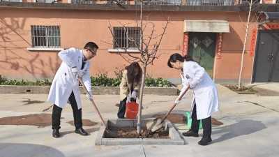齐鲁德医神经内康复党支部携手东方家园社区开展党建共建