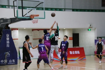 2026年德城区第一届全民运动会篮球比赛开幕