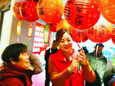 包汤圆、玩套圈、猜灯谜，乐陵多彩活动喜迎元宵佳节