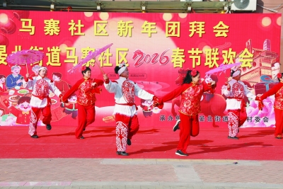 齐河县马寨村：锣鼓声声 老少同台文化兴