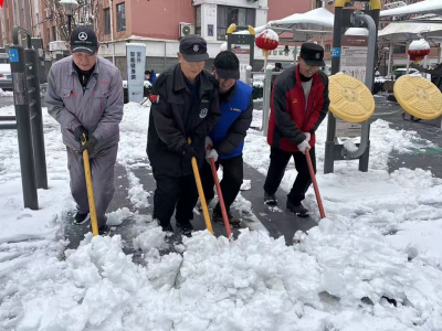 佳居物业 | 闻雪而动 暖心护行 