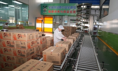 创新在一线·智造跃升 | 旺旺集团攻克连续化生产“卡壳”难题——全自动糯米食品生产线齐河投产