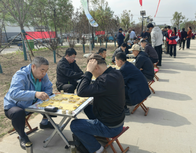 平原县王庙镇首届三国文化象棋公开赛开赛