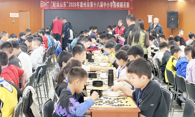 德州市举办第十八届中小学围棋精英赛