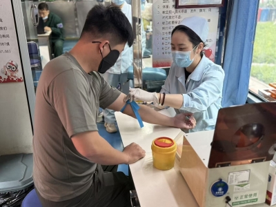 百余人、1.57万毫升！德城区新湖街道举办无偿献血活动