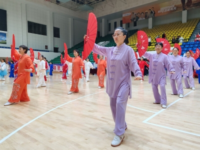 德州市城区老年人太极拳比赛落幕