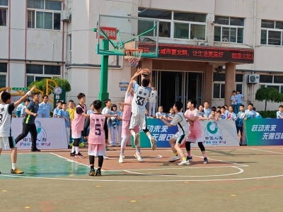 中国人寿德城区支公司：助力中小学篮球联赛