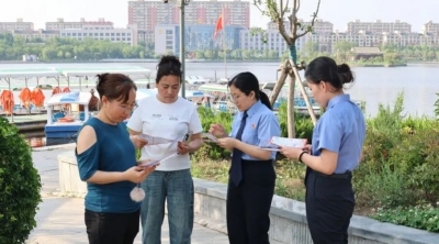 庆云县人民检察院：开展民法典主题宣传活动