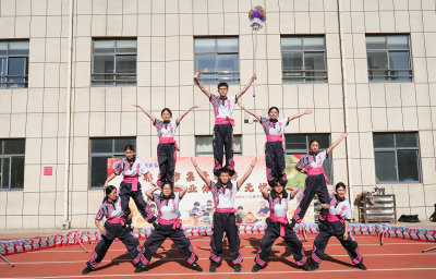 德州天衢新区弘德小学举办“六一”游园会