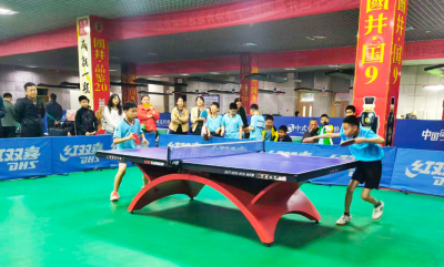 德州市中小学生体育联赛乒乓球比赛在宁津开赛