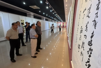 德州市文联举办庆祝建党105周年暨长征胜利90周年书法展