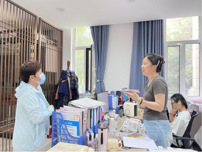 齐河县晏城街道永嘉社区开展爱心助考志愿服务活动