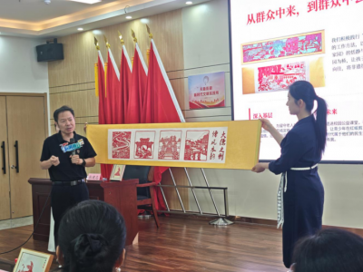 我们的节日 | 德城区天衢街道开展“非遗剪纸迎端午”新时代文明实践活动