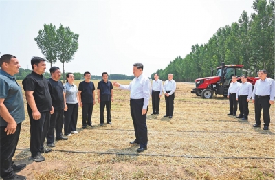 牢记“国之大者”，让“齐鲁粮仓”更满更实——习近平总书记在德州市陵城区边临镇东于架村考察回访记