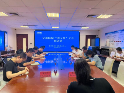 提速智慧医保 赋能便民就医 | 全市医保“四支付”工作推进会召开