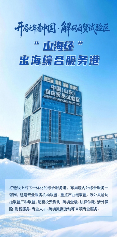 开局之年看中国·解码自贸试验区 | “山海经”出海综合服务港：全链条服务助力企业“抱团出海”