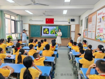 德州市城市园林规划设计研究院：科普进校园 绿意课堂润童心