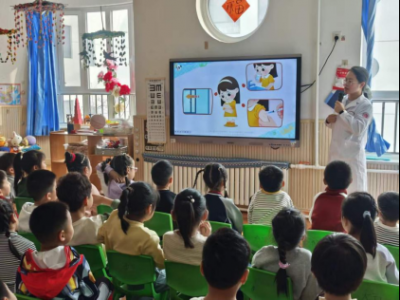 德州市妇女儿童活动中心开展健康科普入园活动
