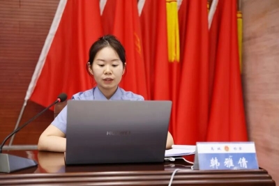 禹城市人民检察院举办“青心向检”活动