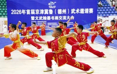 德州市举办首届京津冀鲁武术邀请赛