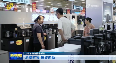 消费扩容 投资向新【上半年经济数据解读】