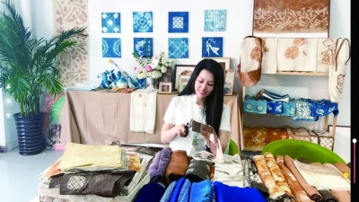 枣乡追梦人 网聚正能量 |“采薇非遗手作”李晓燕：传承古法染布老手艺