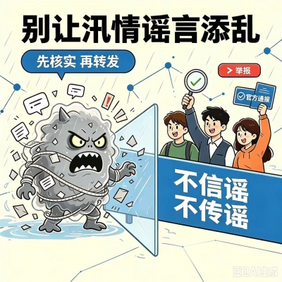 德水观澜 | 打击汛情谣言，既要惩恶果更要断根源